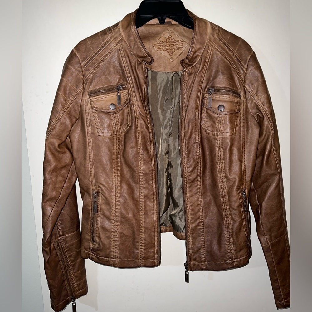 Leather jacket